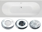 Alaska Single Ended Bath - Whirlpool Option 1
