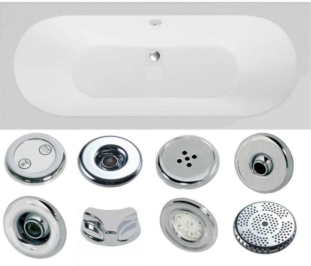 Alaska Single Ended Bath - Whirlpool Option 3