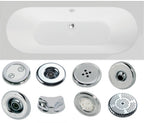 Alaska Single Ended Bath - Whirlpool Option 3