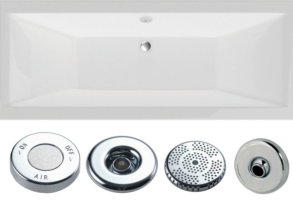Arizona Double Ended Bath - Whirlpool Option 2