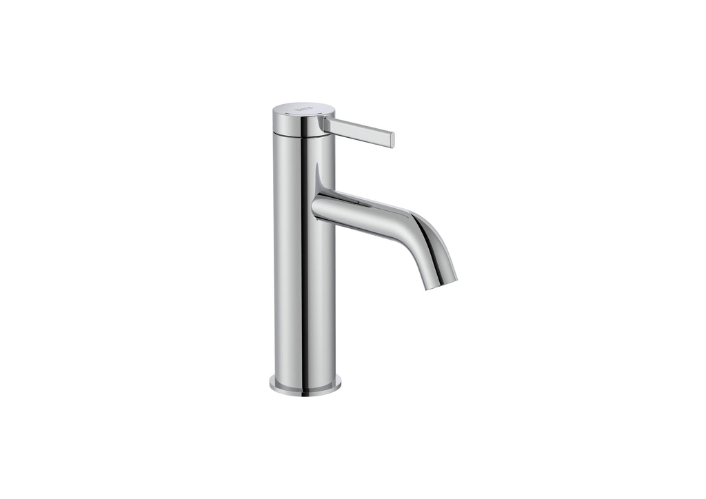 Roca Ona Basin Mixer Smooth Body with Cold Start