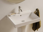 Roca Ona Basin Mixer Smooth Body with Cold Start