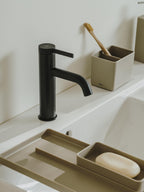 Roca Ona Basin Mixer Smooth Body with Cold Start