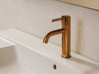 Roca Ona Basin Mixer Smooth Body with Cold Start