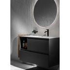 Roca Ona Basin Mixer Smooth Body with Cold Start