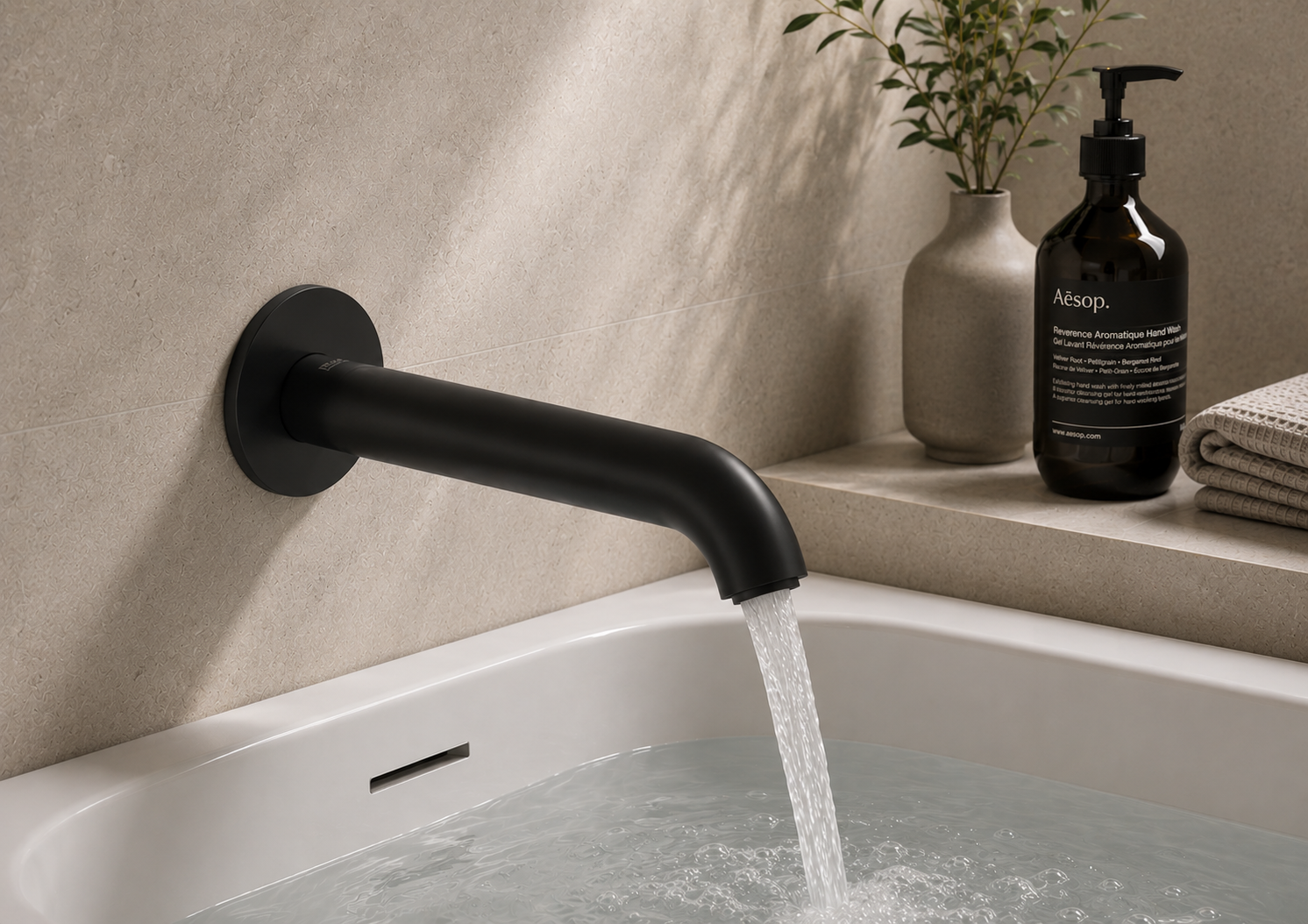 Roca Ona Wall-Mounted Bath Spout