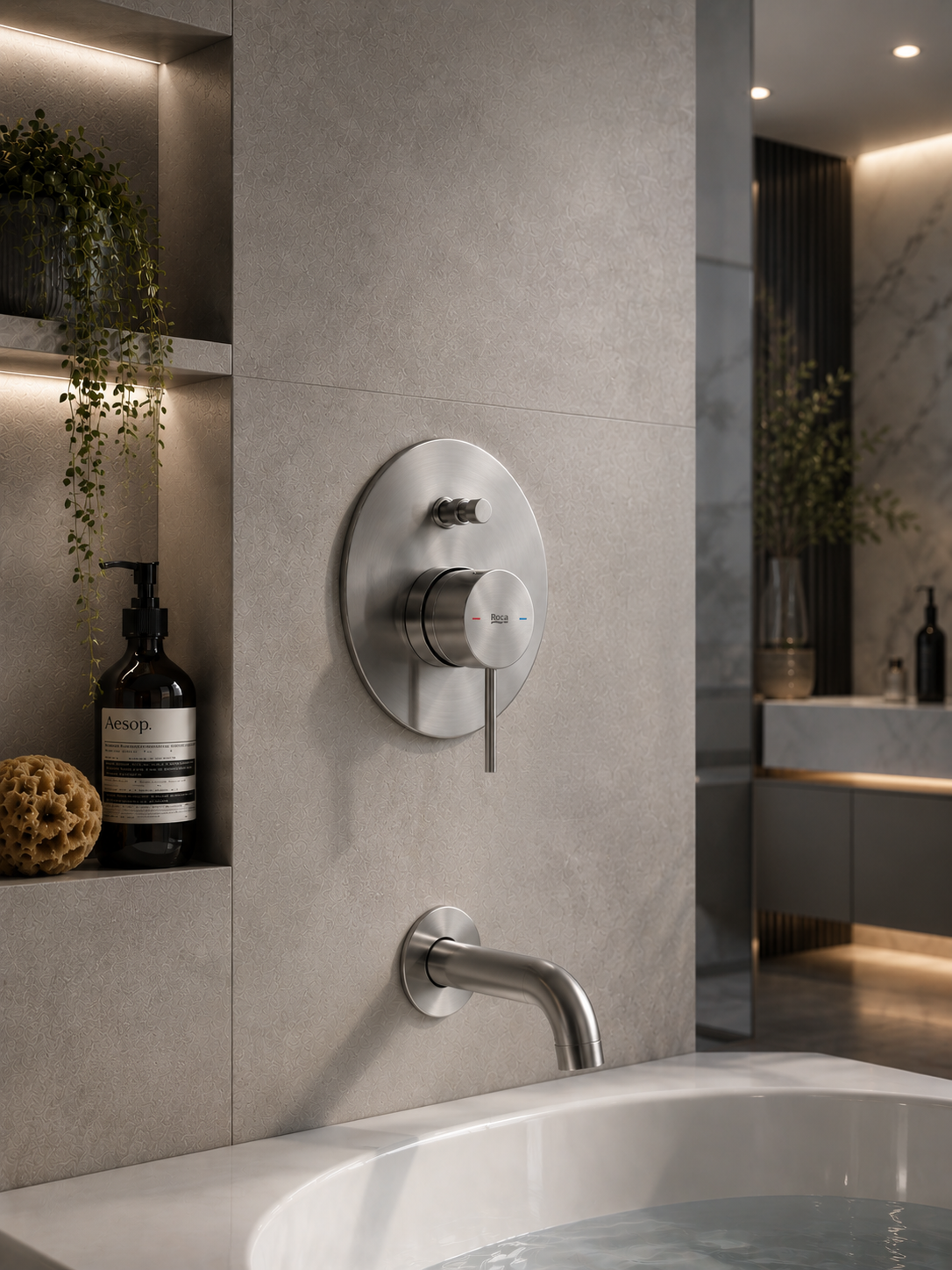 Roca Ona Built-in Mixer (2 outlets)