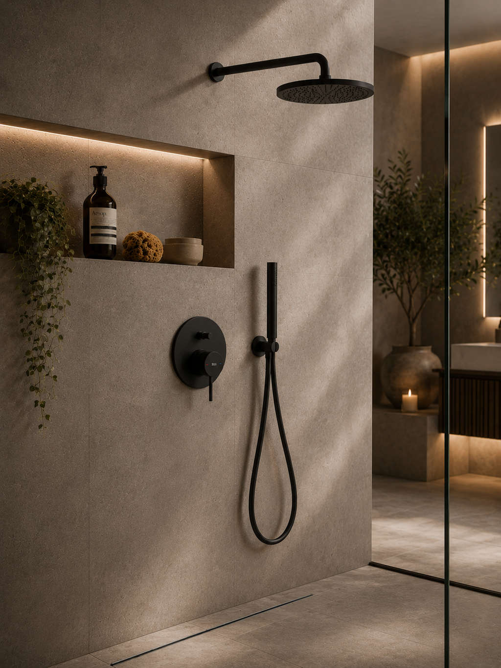 Roca Ona Built-in Mixer (2 outlets)