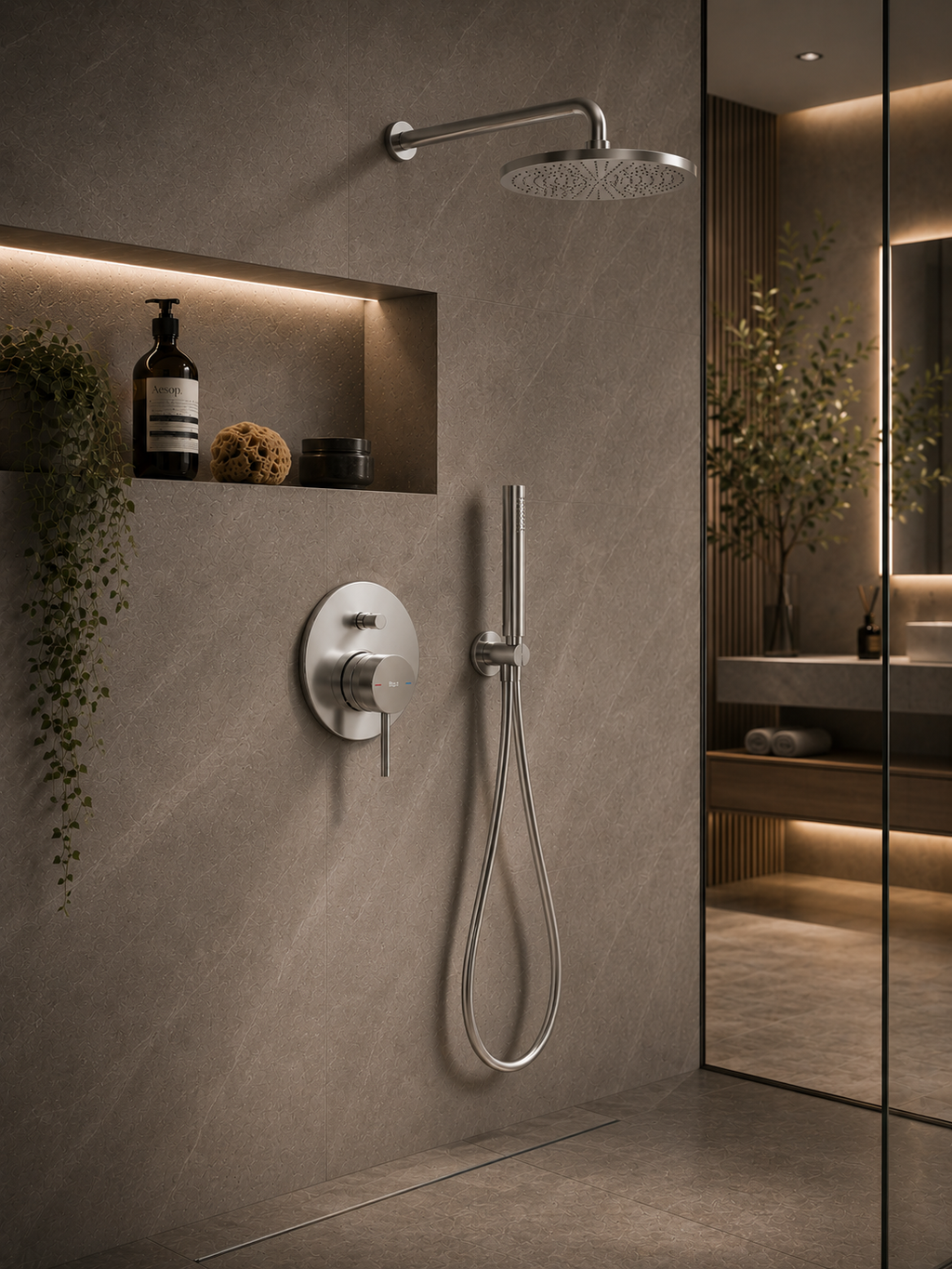 Roca Ona Built-in Mixer (2 outlets)