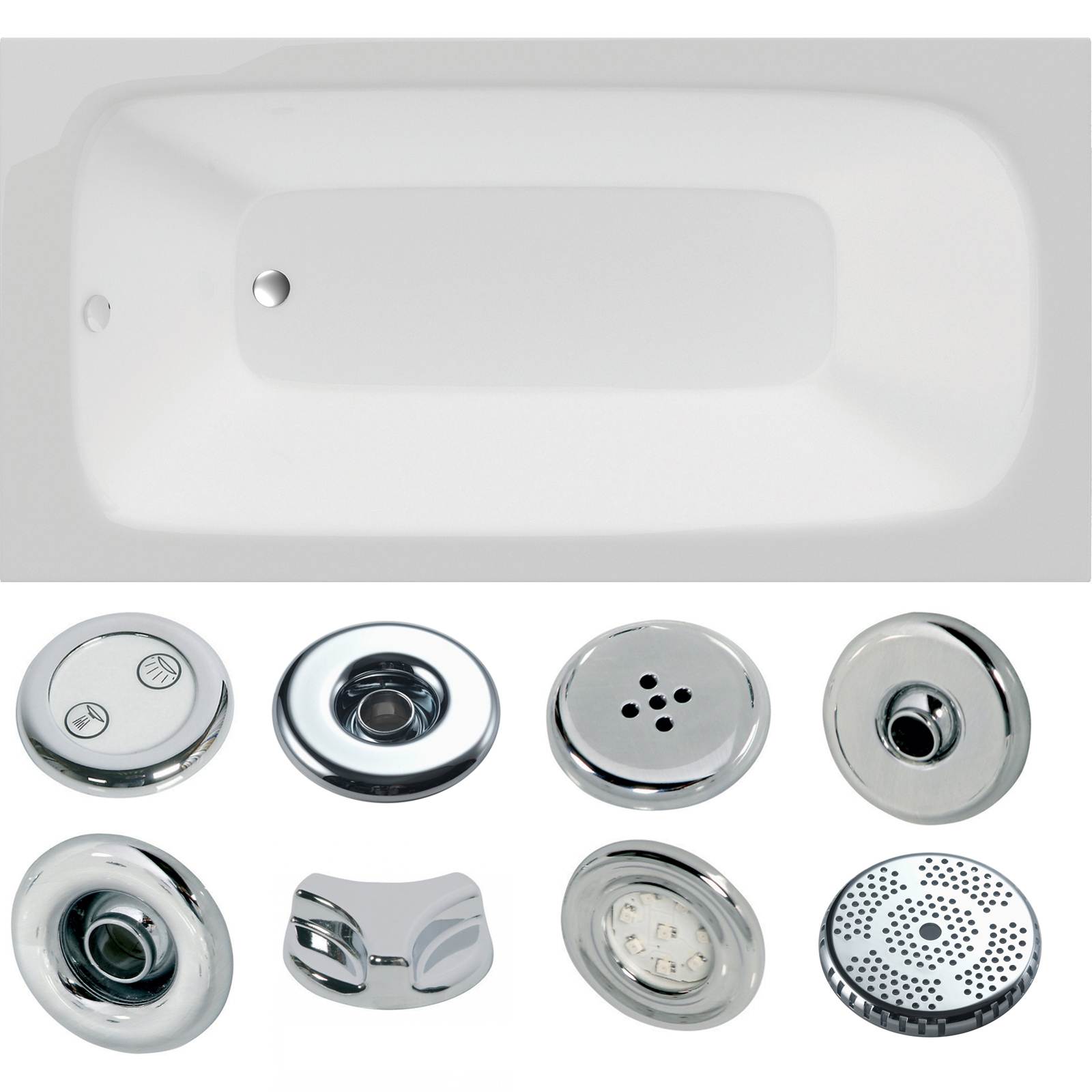 Carolina Whirlpool Bath - Option 3