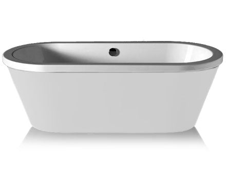 Halcyon Oval White Freestanding Bath