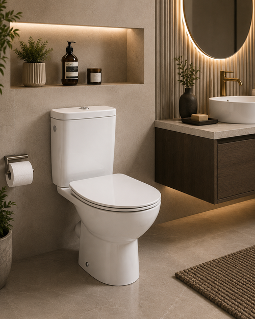 Roca Victoria Rimless Close Coupled Pan