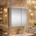 Eden 60 2-Door Mirror Cabinet