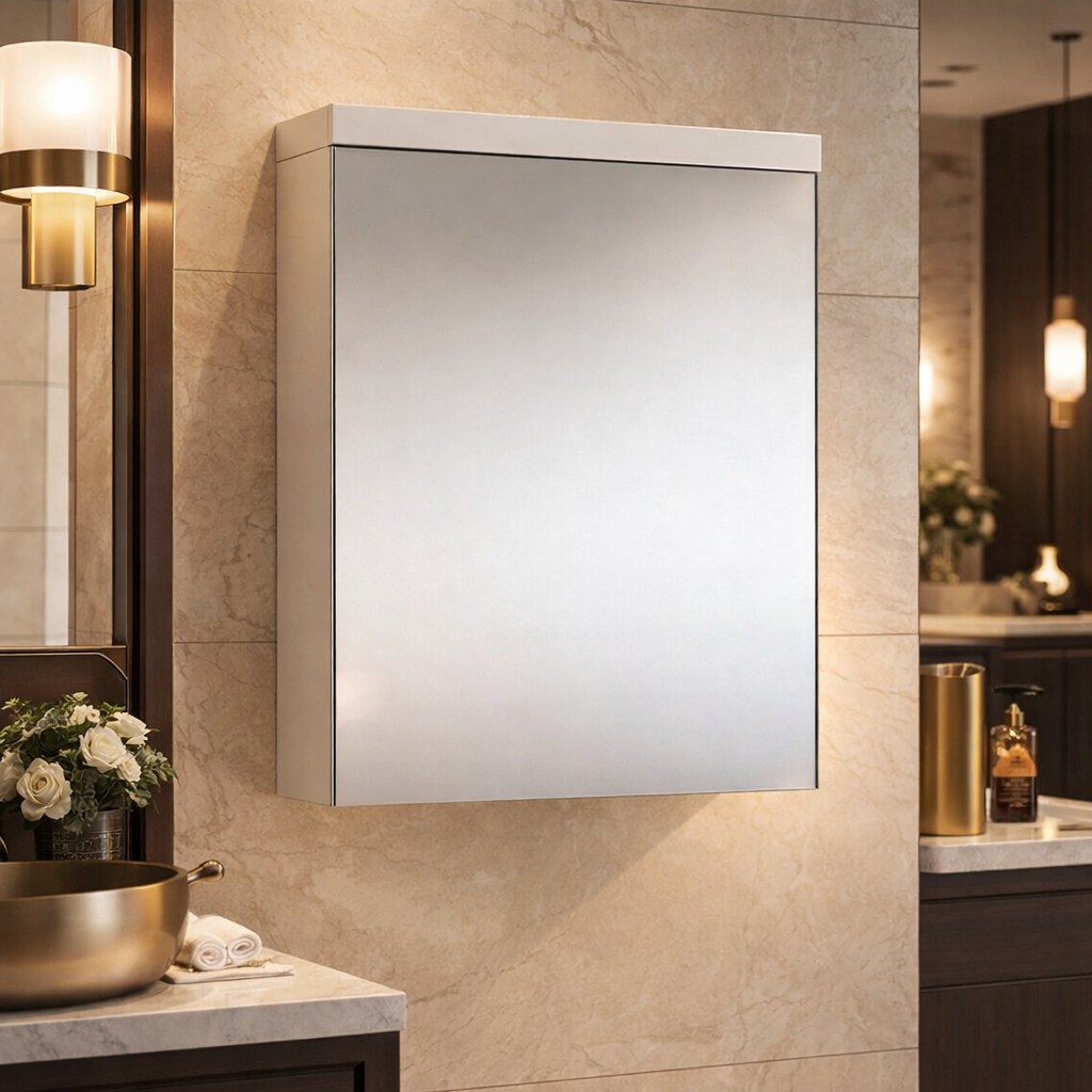 Eden 40 1-Door Mirror Cabinet