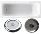 Deco 1700 x 700mm Single Ended Airspa Bath - Option 4