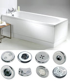 Ebony 1700 x 700mm Bath - Whirlpool Option 3