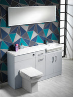 Eden Square 1500mm 1-Piece Basin Combination