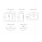 Eden 800mm Base Unit & Basin