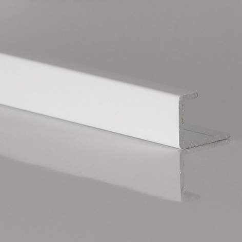DuraPanel Aluminium End U Cap Trim 2500mm for 11mm Shower Wall Panels | 5 Colour Options