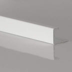 DuraPanel Aluminium End U Cap Trim 2500mm for 11mm Shower Wall Panels | 5 Colour Options