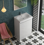 Evora 60 Base Unit & Basin - Gloss White