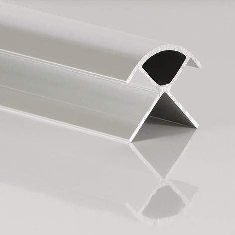 DuraPanel Aluminium External Corner Trim 2500mm for 11mm Shower Wall Panels | 5 Colour Options