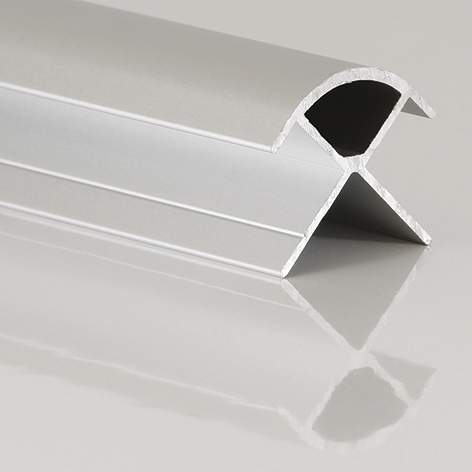 DuraPanel Aluminium External Corner Trim 2500mm for 11mm Shower Wall Panels | 5 Colour Options