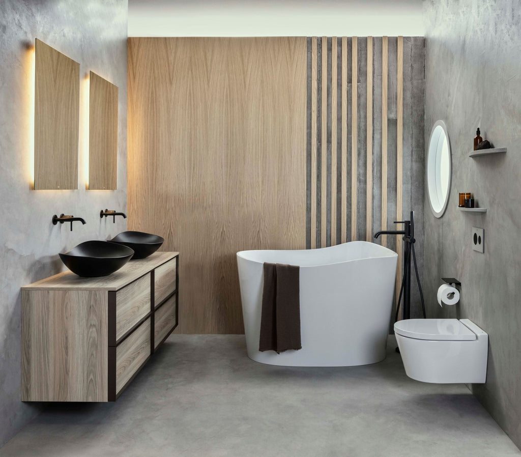 Roca Ona Floorstanding Bath-Shower Mixer