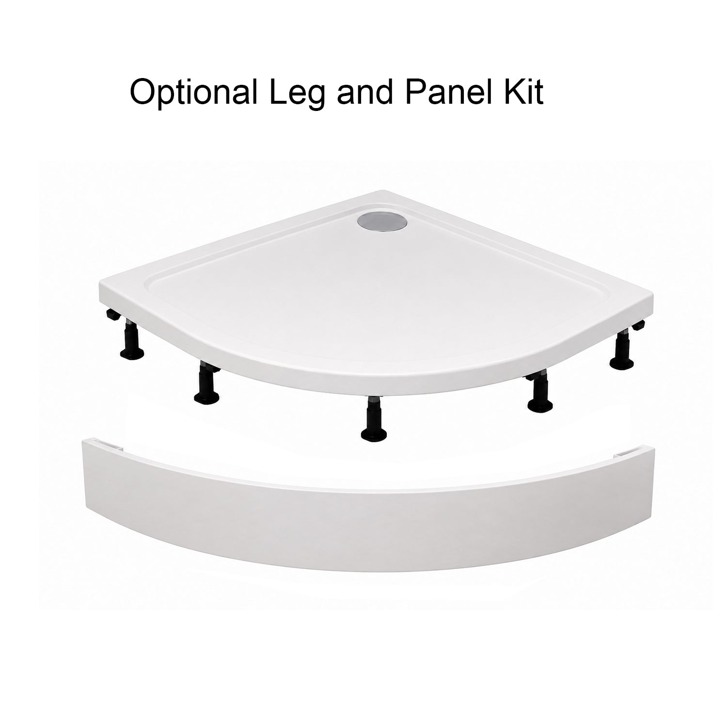 Genesis 40mm Anti-Slip Quadrant Shower Trays