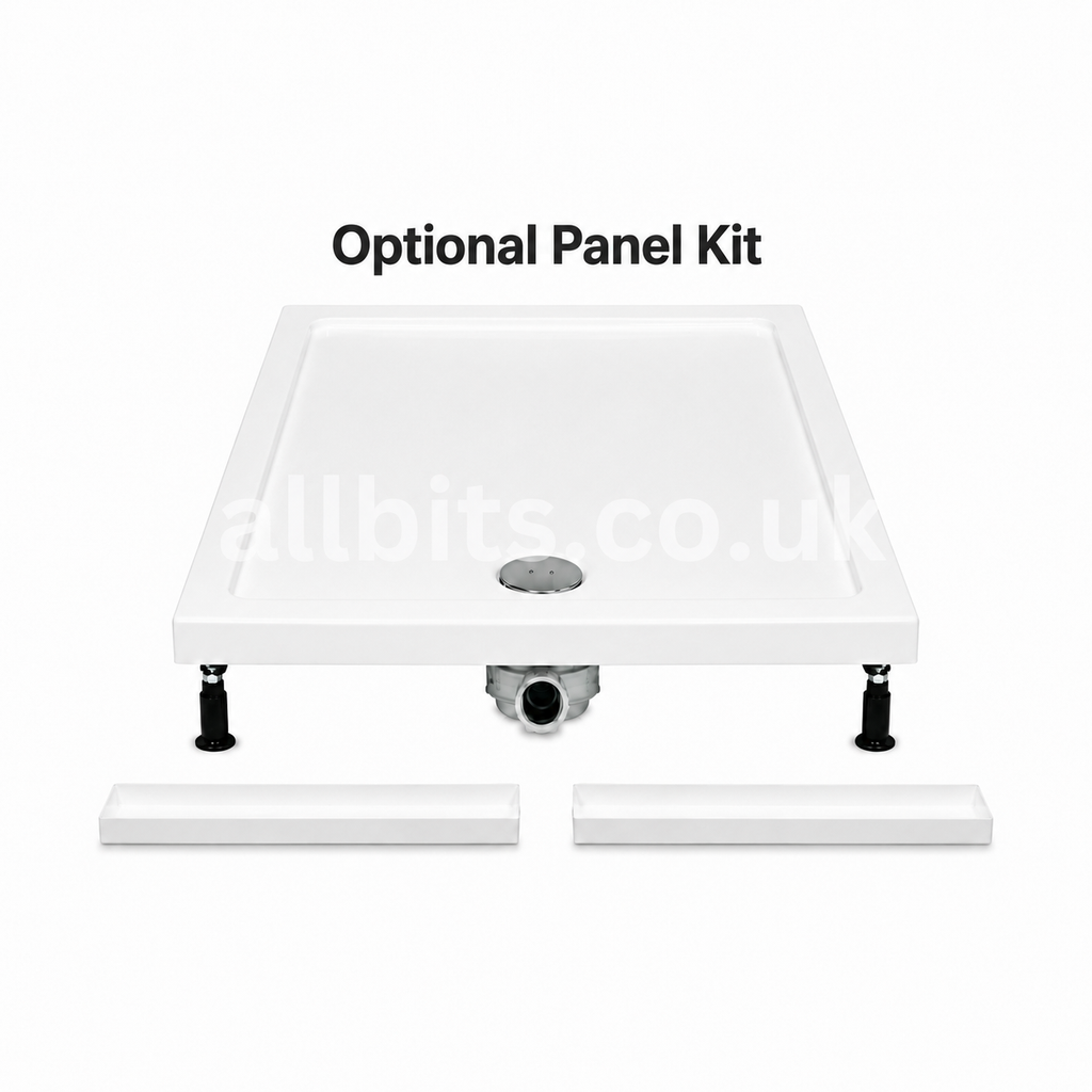 Genesis 40mm Anti-Slip Square Shower Trays