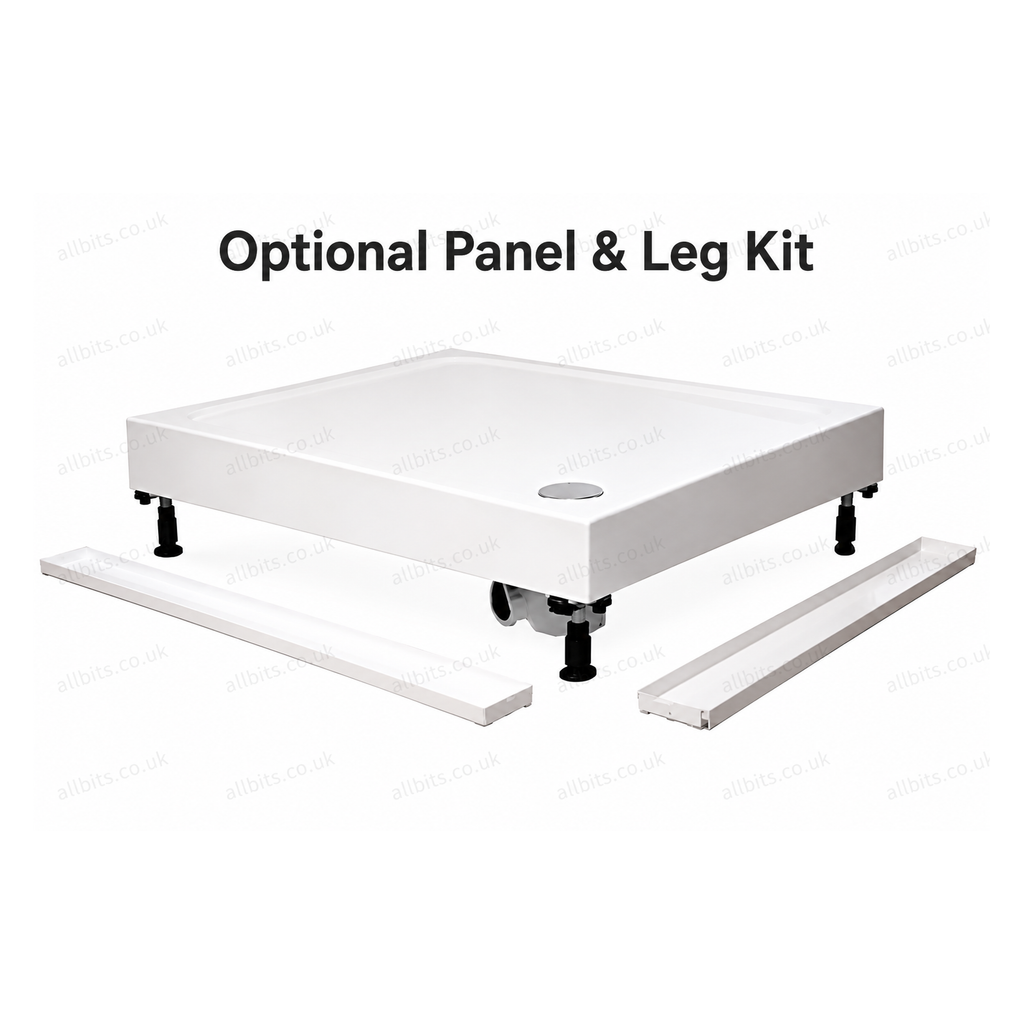 Genesis 80mm Rectangular Shower Trays