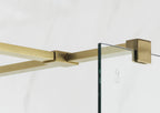 Genesis Brushed Brass Showerwall