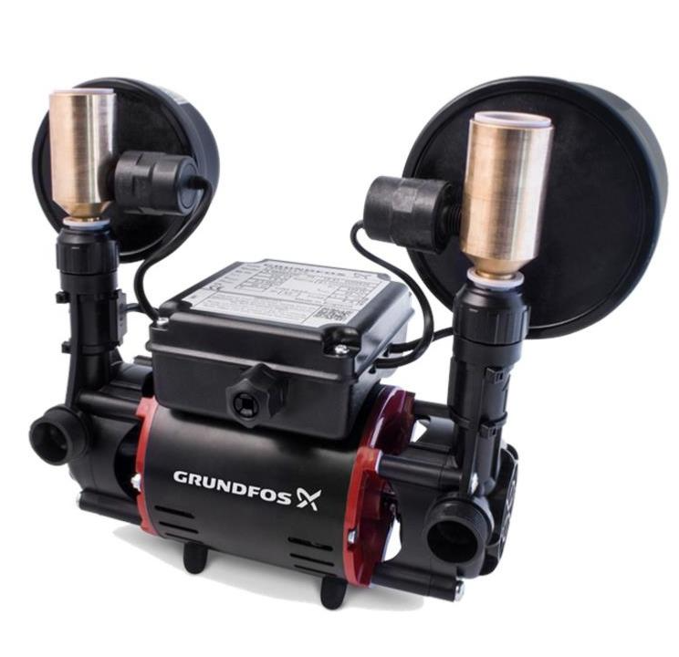 Grundfos STR2-2.0 CN Universal Twin Impeller Regenerative Shower Pump