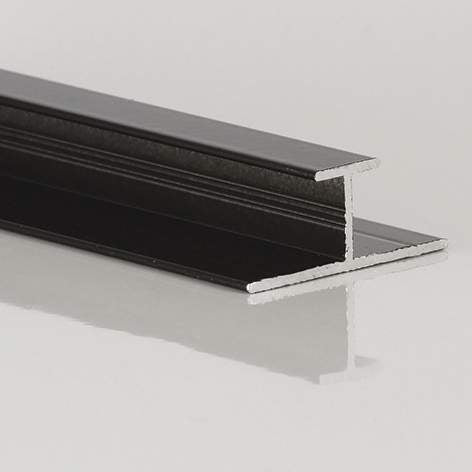 DuraPanel Aluminium H Join Trim 2500mm for 11mm Shower Wall Panels | 5 Colour Options