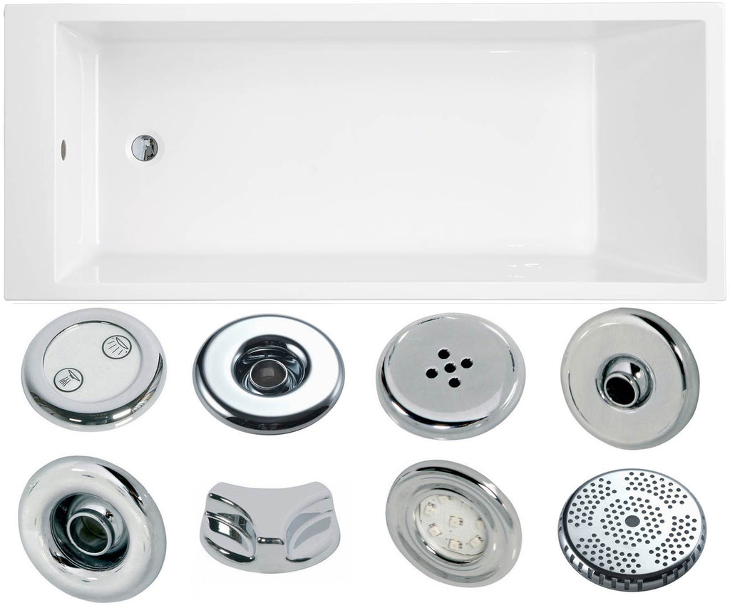 Indiana Single Ended Bath - Whirlpool Option 3