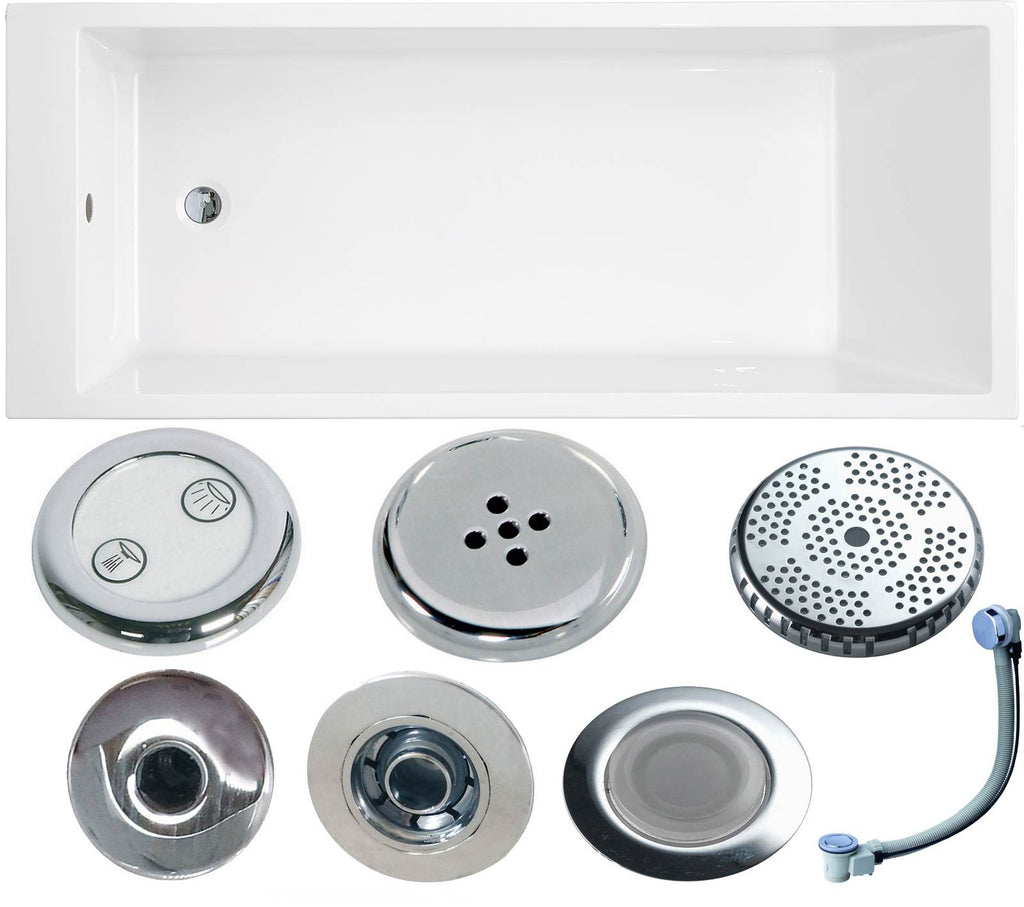 Indiana Single Ended Bath - Whirlpool Option 6