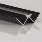 DuraPanel Aluminium Internal Corner Trim 2500mm for 11mm Shower Wall Panels | 5 Colour Options