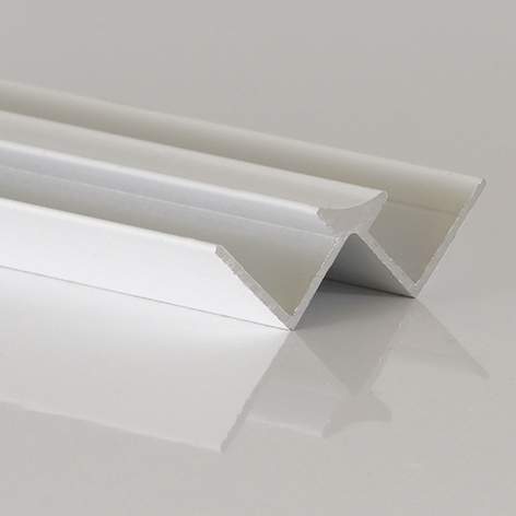 DuraPanel Aluminium Internal Corner Trim 2500mm for 11mm Shower Wall Panels | 5 Colour Options