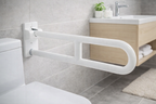 Comfort Folding Support Rail - White