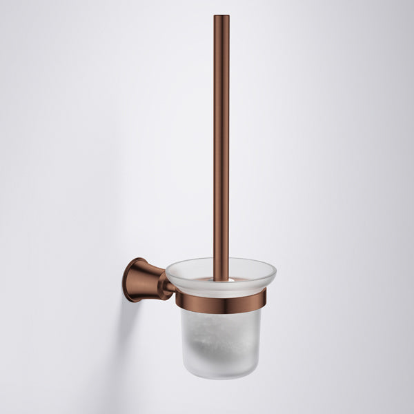 Flova Liberty Oil Rubbed Bronze Wall Mounted Toilet Brush & Holder
