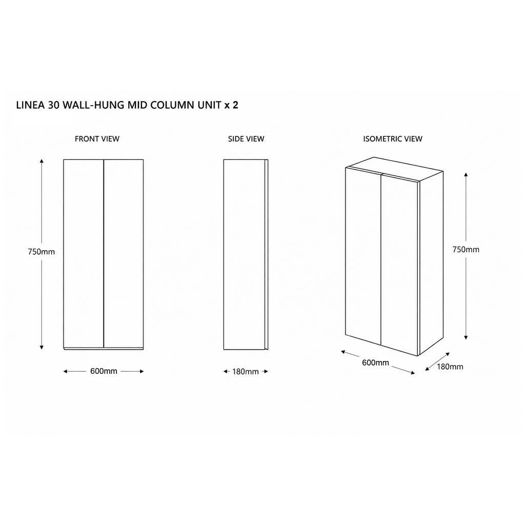 Linea 30 Mid Column Unit