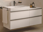 Roca Ona Medium Height Basin Mixer Smooth Body with Cold Start