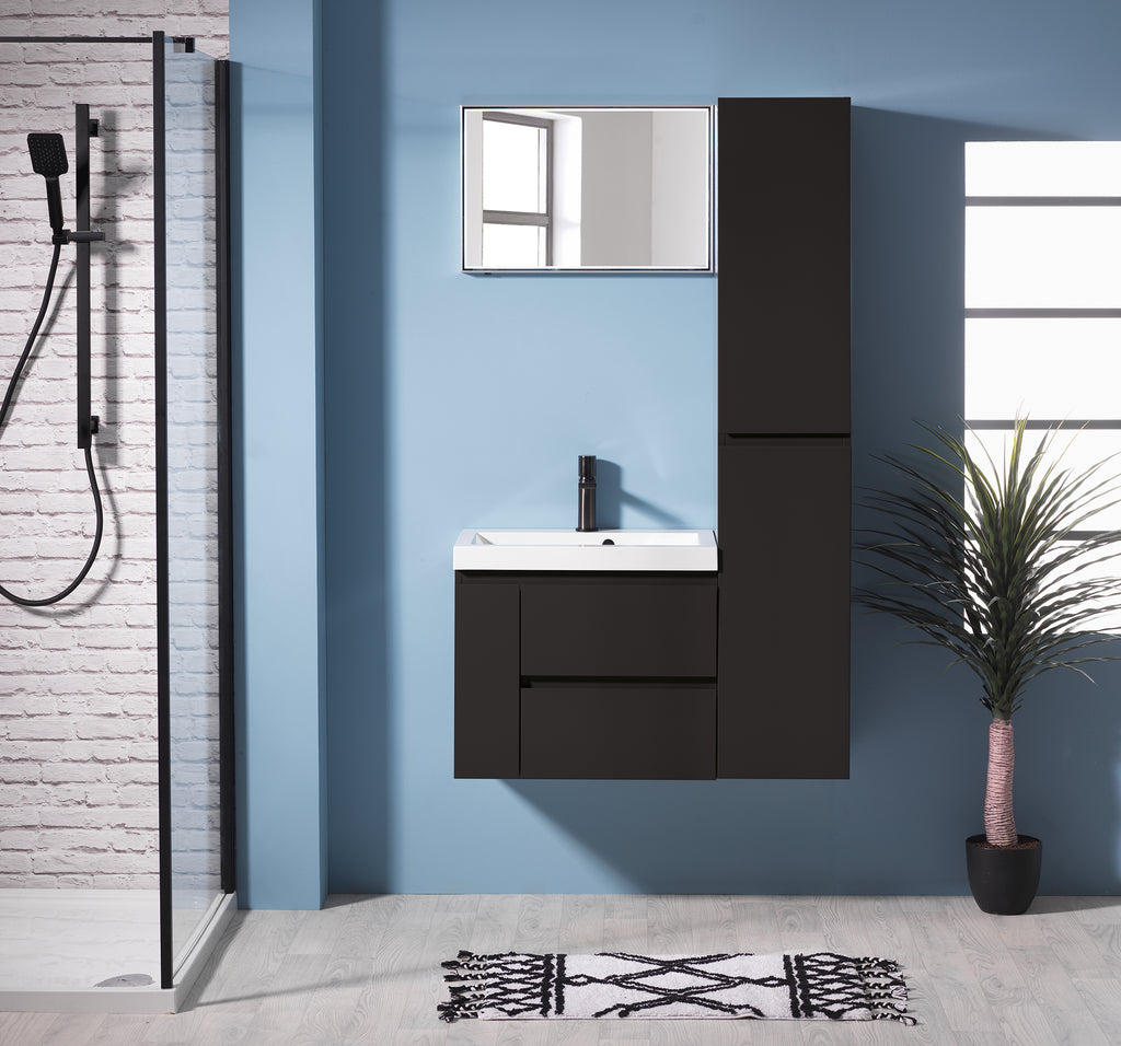 Modena 60 Wall-Hung Base Unit & Basin with Column