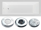 Montana Single Ended Bath - Whirlpool Option 1