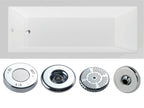 Montana Single Ended Bath - Whirlpool Option 2