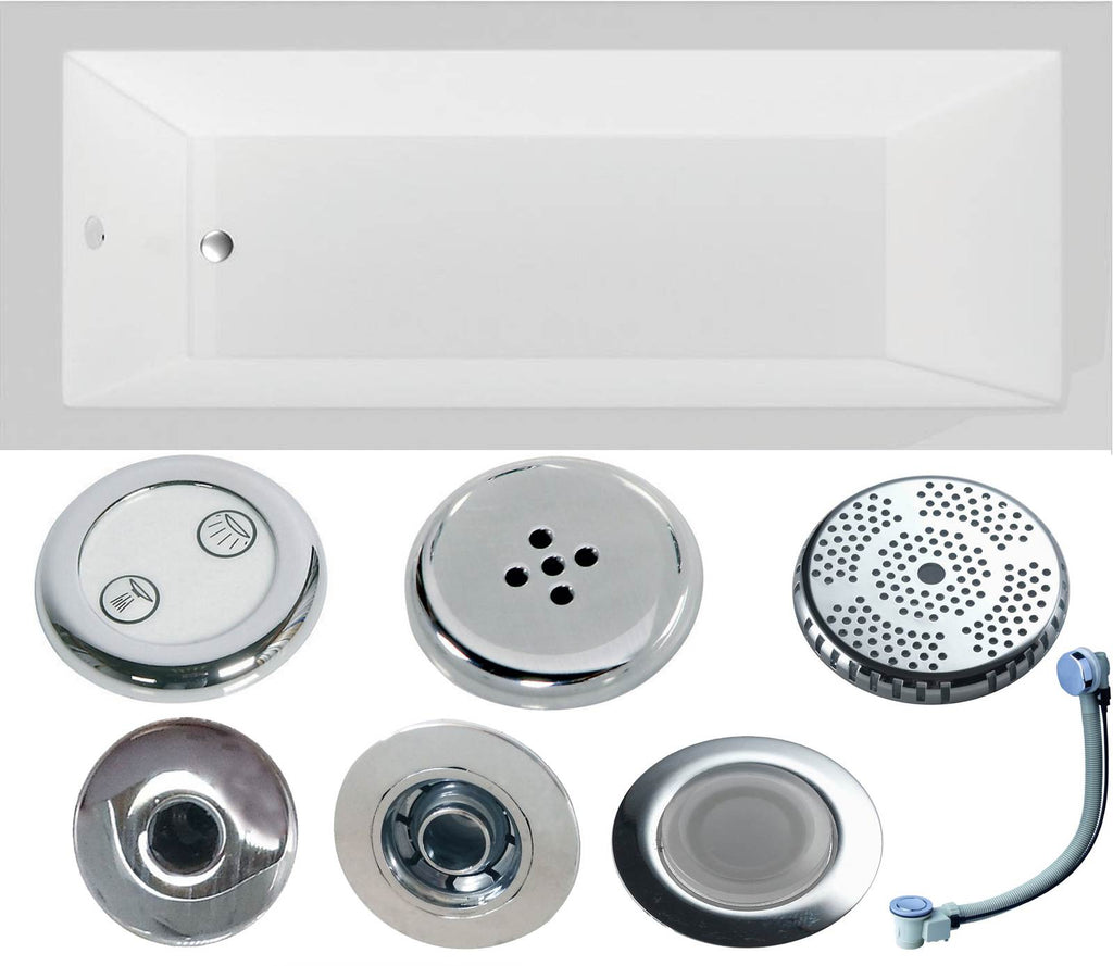 Montana Single Ended Bath - Whirlpool Option 6