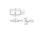 Roca Ona 1000 x 460mm 1 Tap Hole Basin