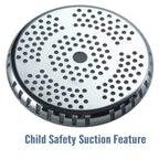 Dakota 1200 x 700mm Bath - Whirlpool Option 1