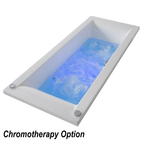 Oklahoma 1700 x 700mm Single Ended Whirlpool Bath - Option 2