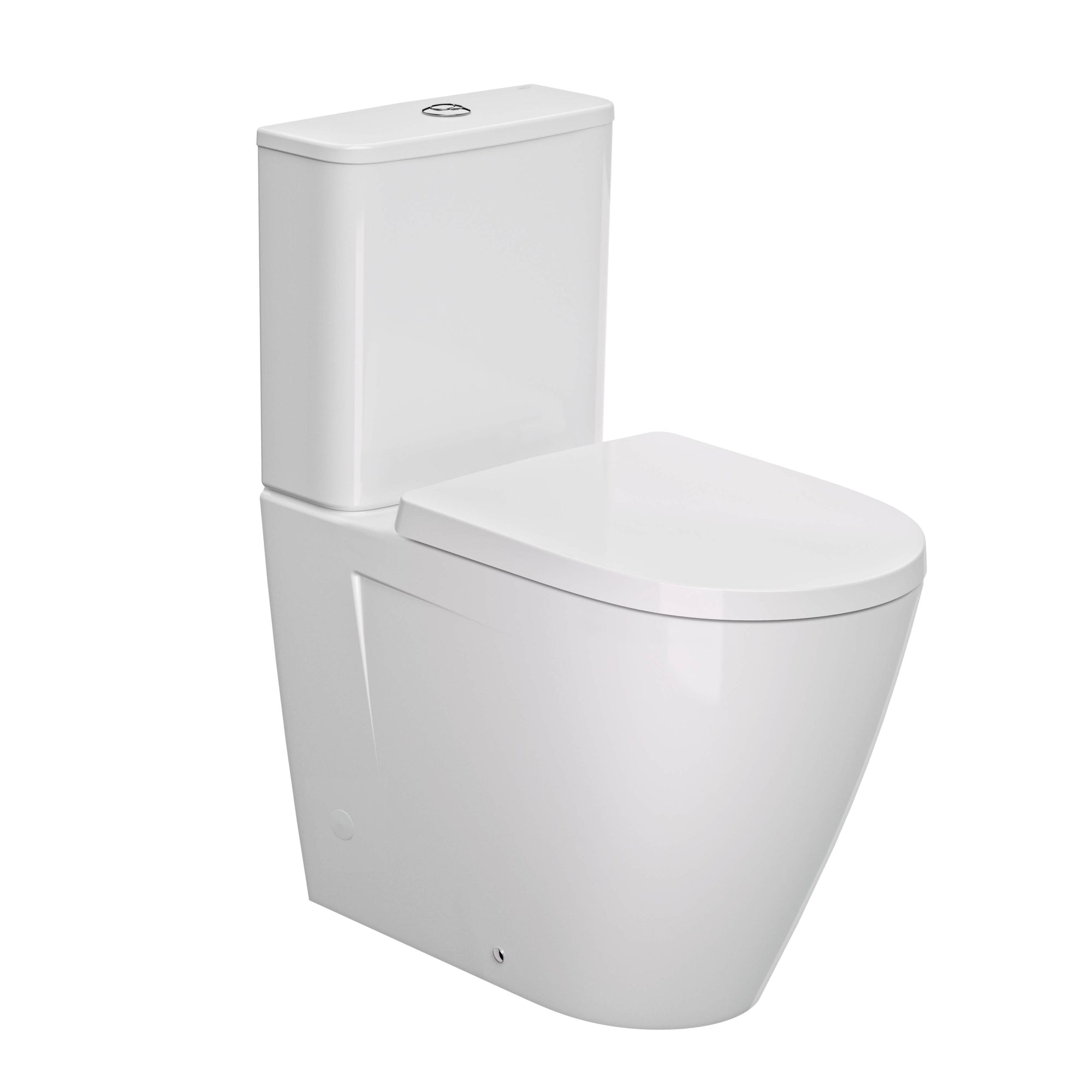 Roca Atis-V Fully Back to Wall Closed Coupled Toilet with Rimless® Vortex